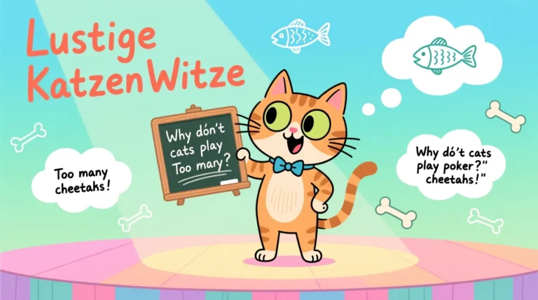 Lustige Katzenwitze