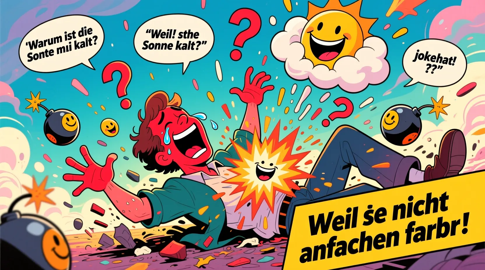 Scherzfragen Lachkrampf Witze
