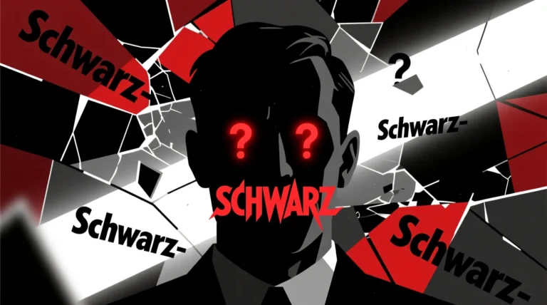 Wortspiele über Schwarz