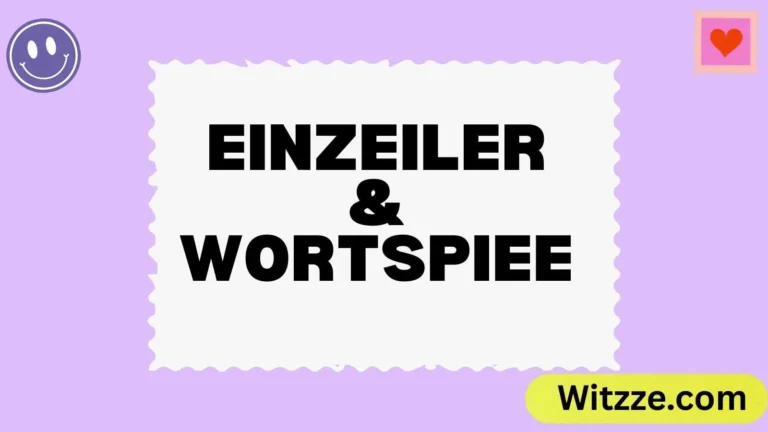 Einzeiler & Wortspiele