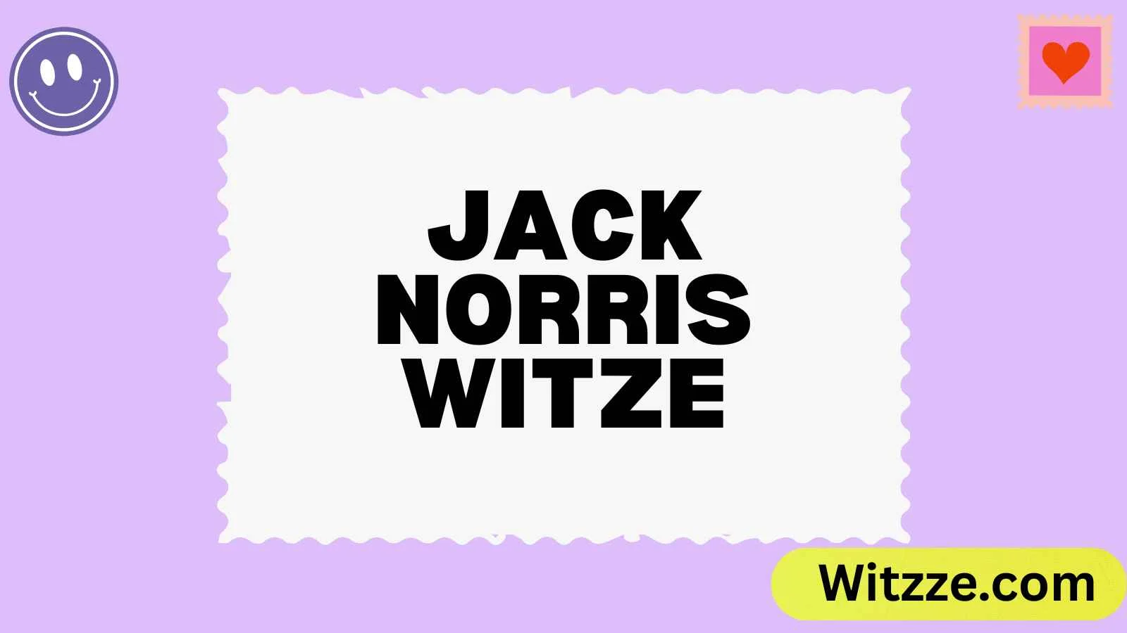 Jack Norris Witze