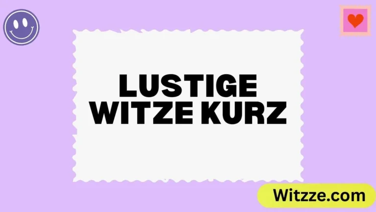Lustige Witze Kurz