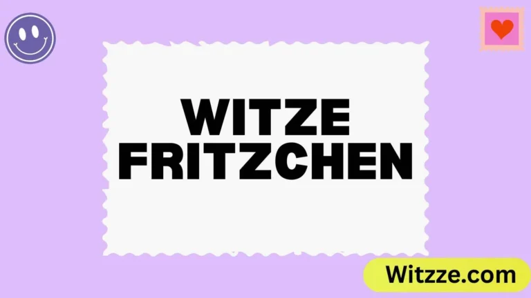 Witze Fritzchen