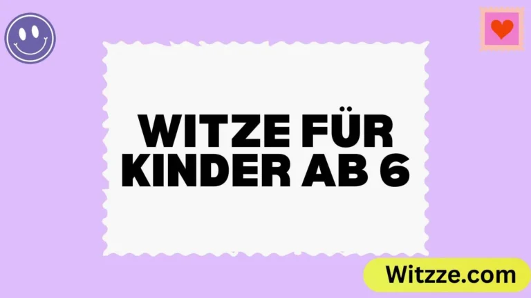 Witze für Kinder ab 6
