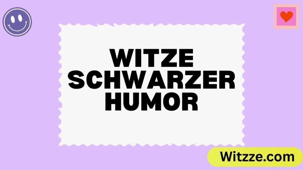 Witze Schwarzer Humor