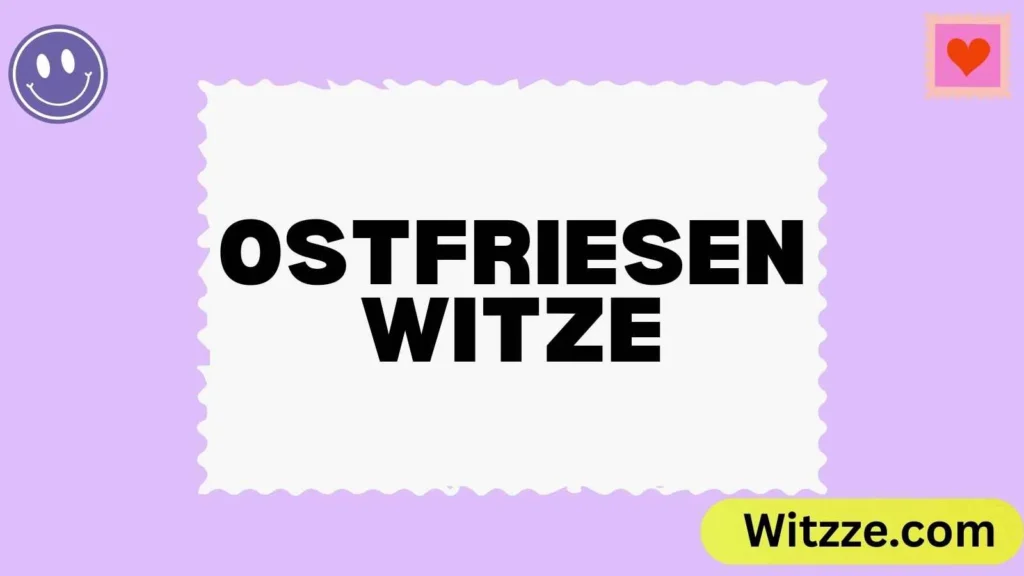 Ostfriesen Witze