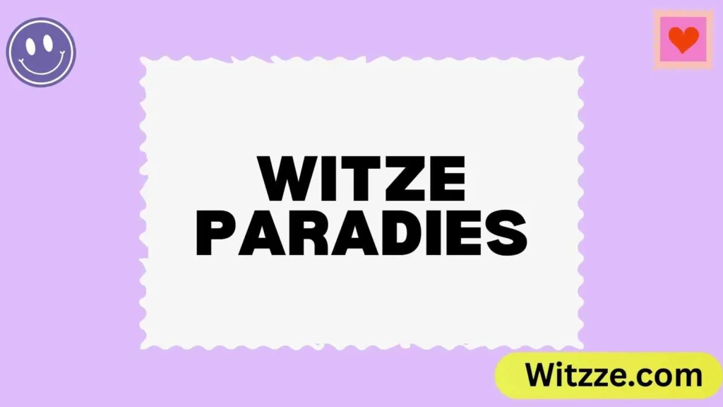 Witze Paradies