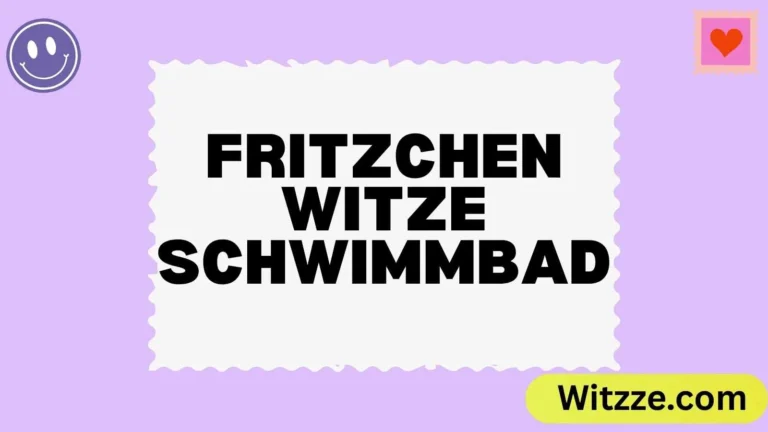Fritzchen Witze Schwimmbad