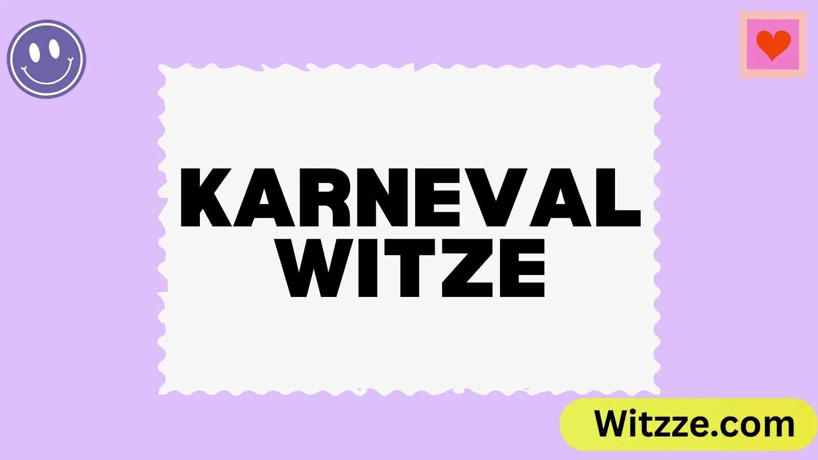 Karneval Witze