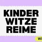 Kinder Witze Reime