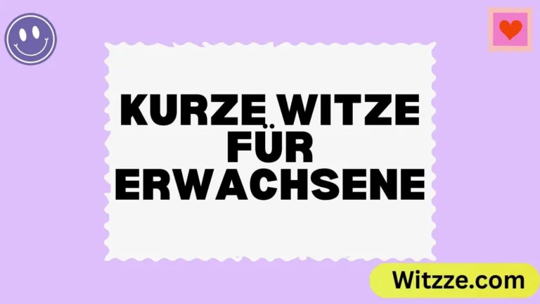 Kurze Witze für Erwachsene