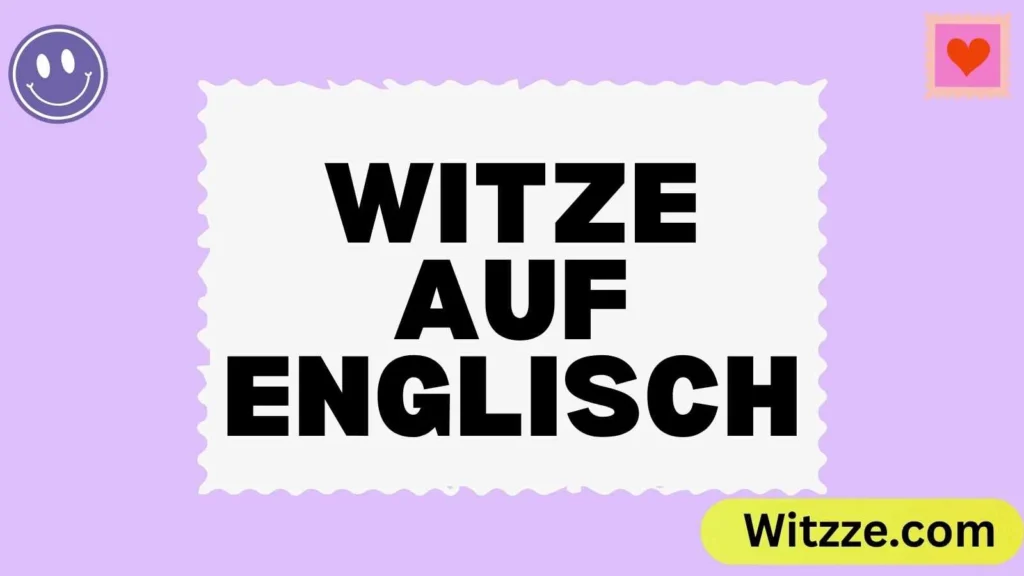 Witze auf Englisch