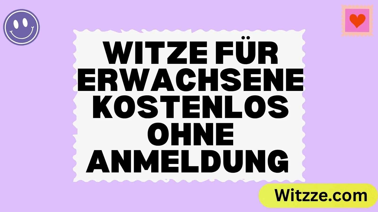 Witze für Erwachsene kostenlos ohne Anmeldung