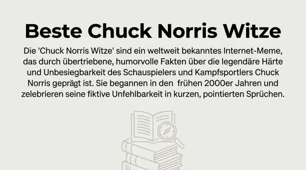 Beste Chuck Norris Witze