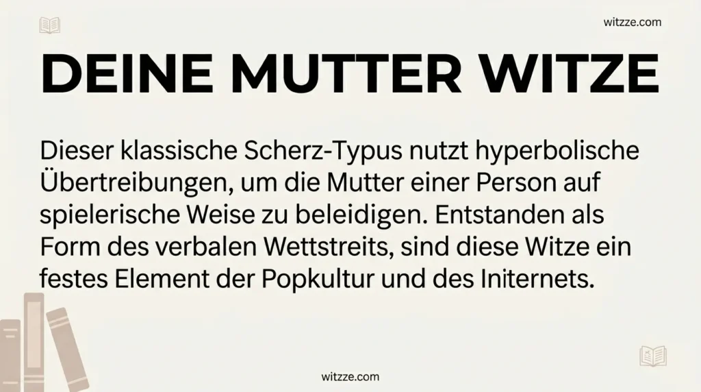 Deine Mutter Witze