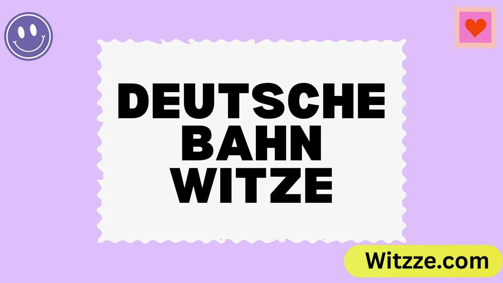 Deutsche Bahn Witze