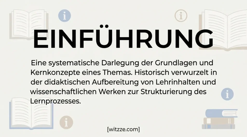 Einführung