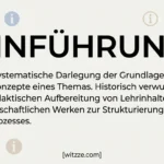 Einführung
