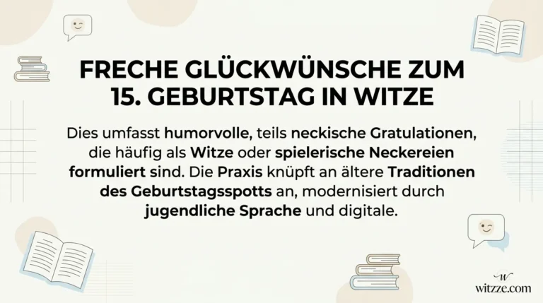 freche glļæ½ckwļæ½nsche zum 15 geburtstag in witze