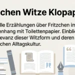 Fritzchen Witze Klopapier