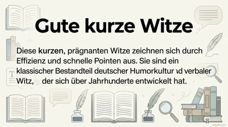 Gute kurze Witze