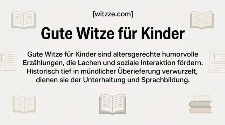 Gute Witze für Kinder