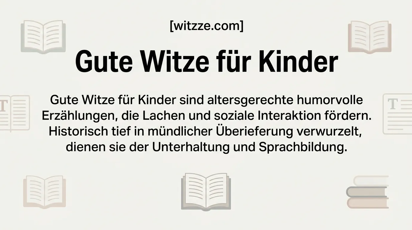 Gute Witze für Kinder