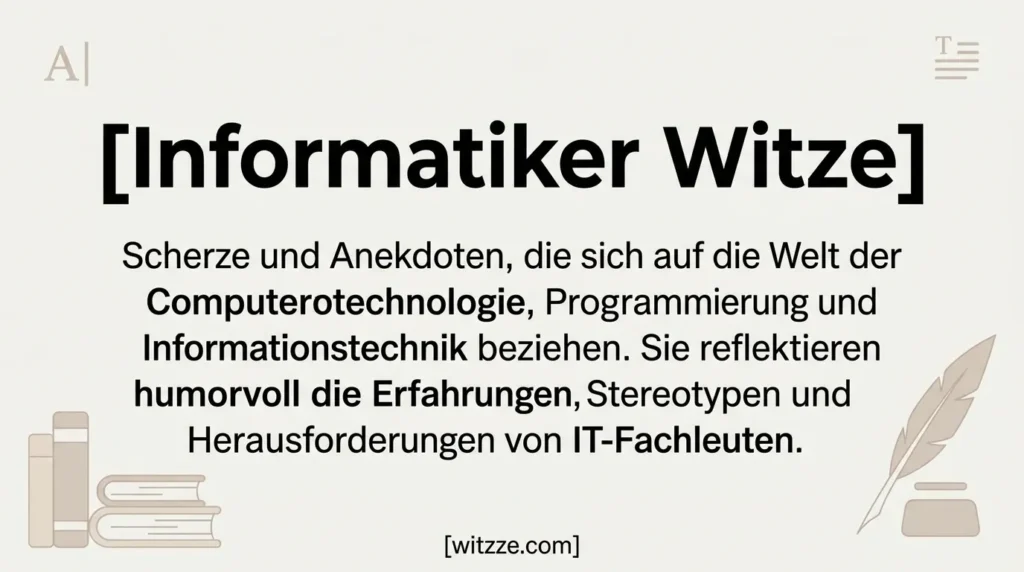 Informatiker Witze