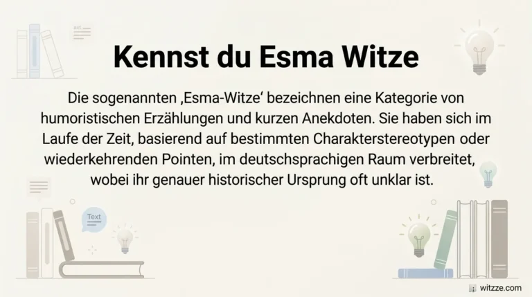 Kennst du Esma Witze