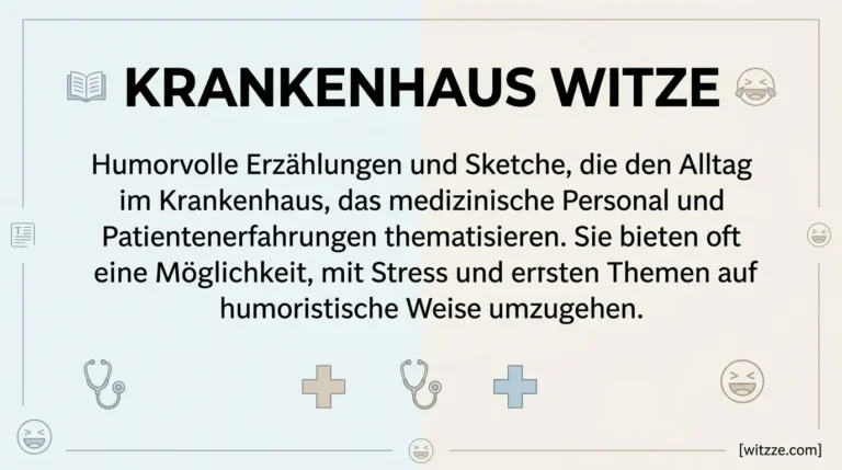 Krankenhaus Witze