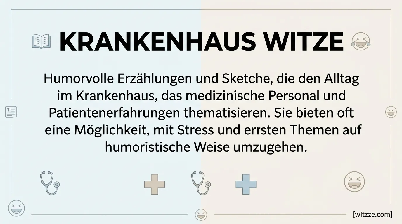 Krankenhaus Witze