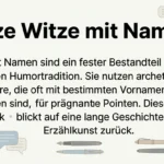 Kurze Witze mit Namen