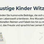 Lustige Kinder Witze