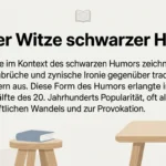 Mutter Witze schwarzer Humor