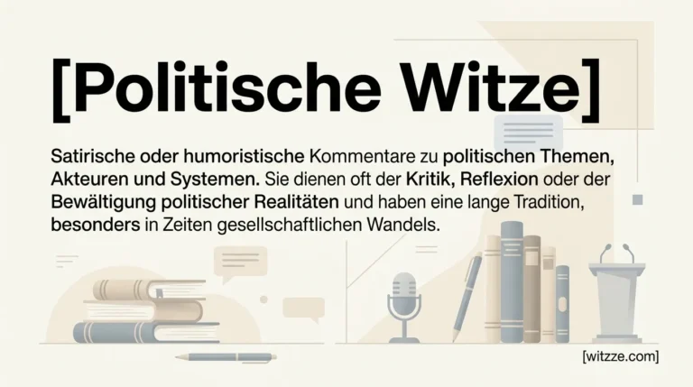 Politische Witze