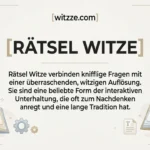 Rätsel Witze