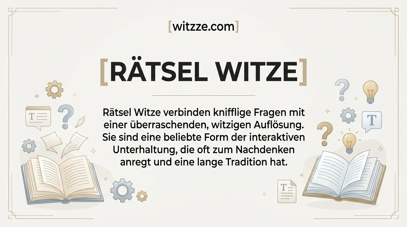 Rätsel Witze