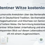 Rentner Witze kostenlos