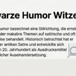 Schwarze Humor Witze 18+