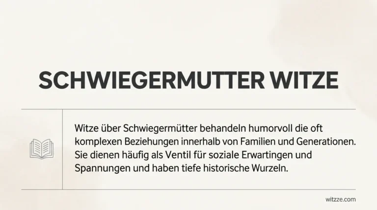 Schwiegermutter Witze