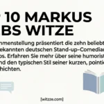 Top 10 Markus Krebs Witze