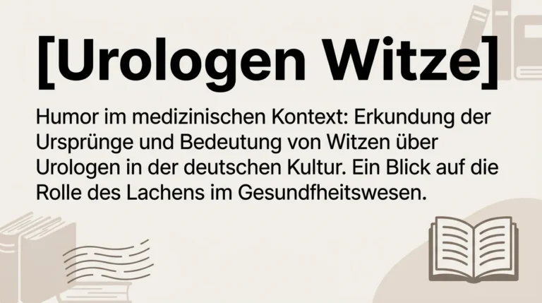Urologen Witze