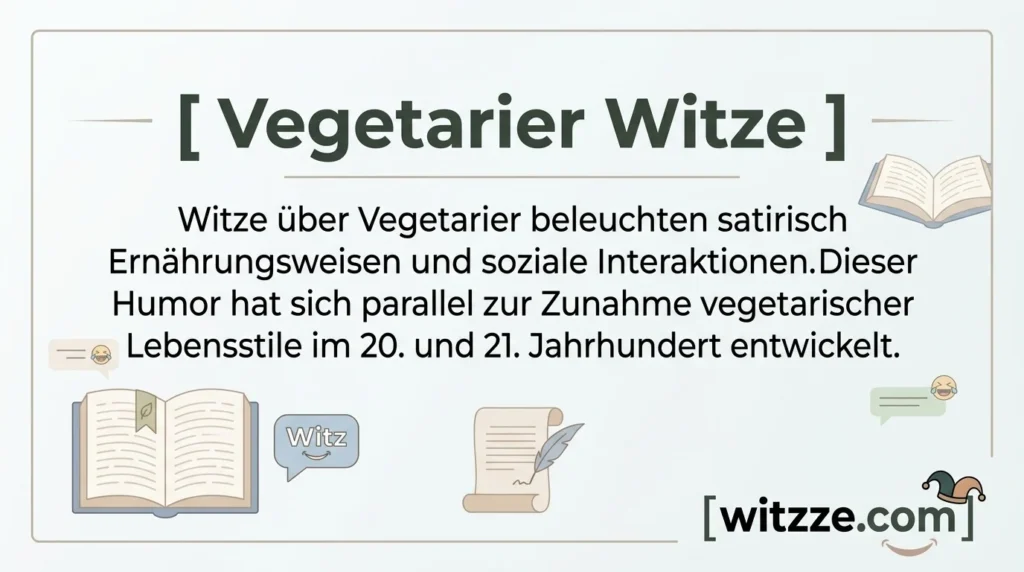 Vegetarier Witze
