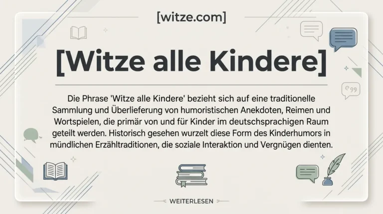 Witze alle Kinder