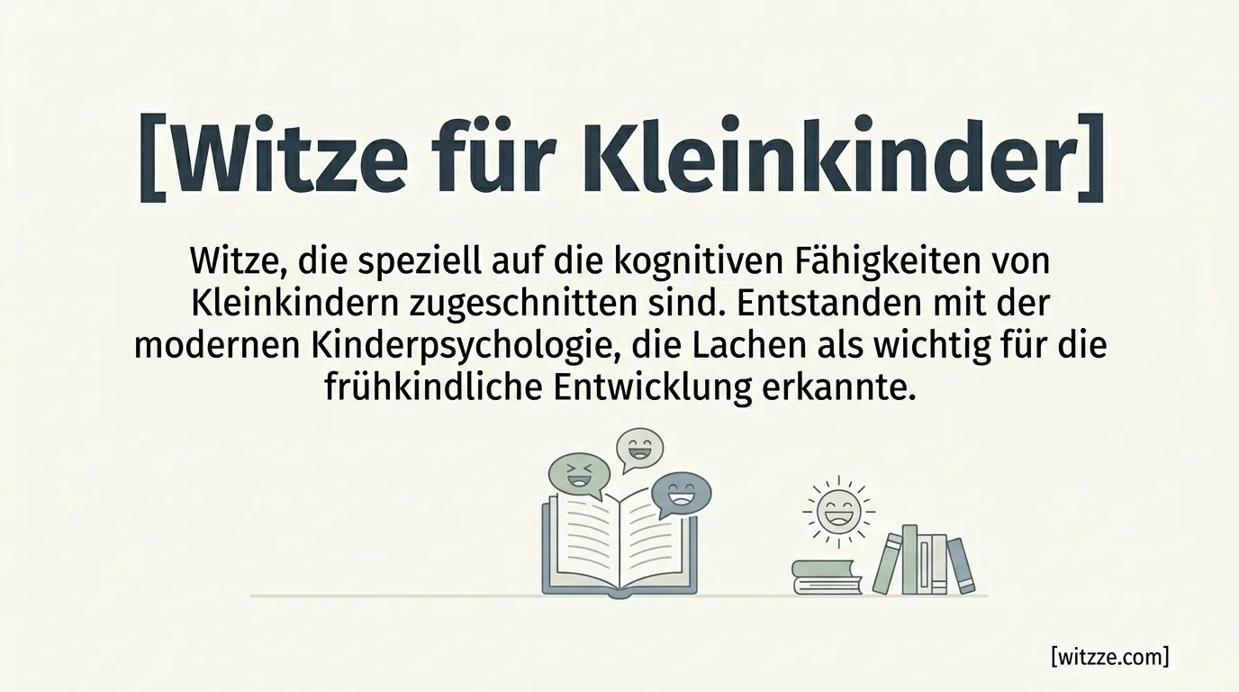 Witze für Kleinkinder