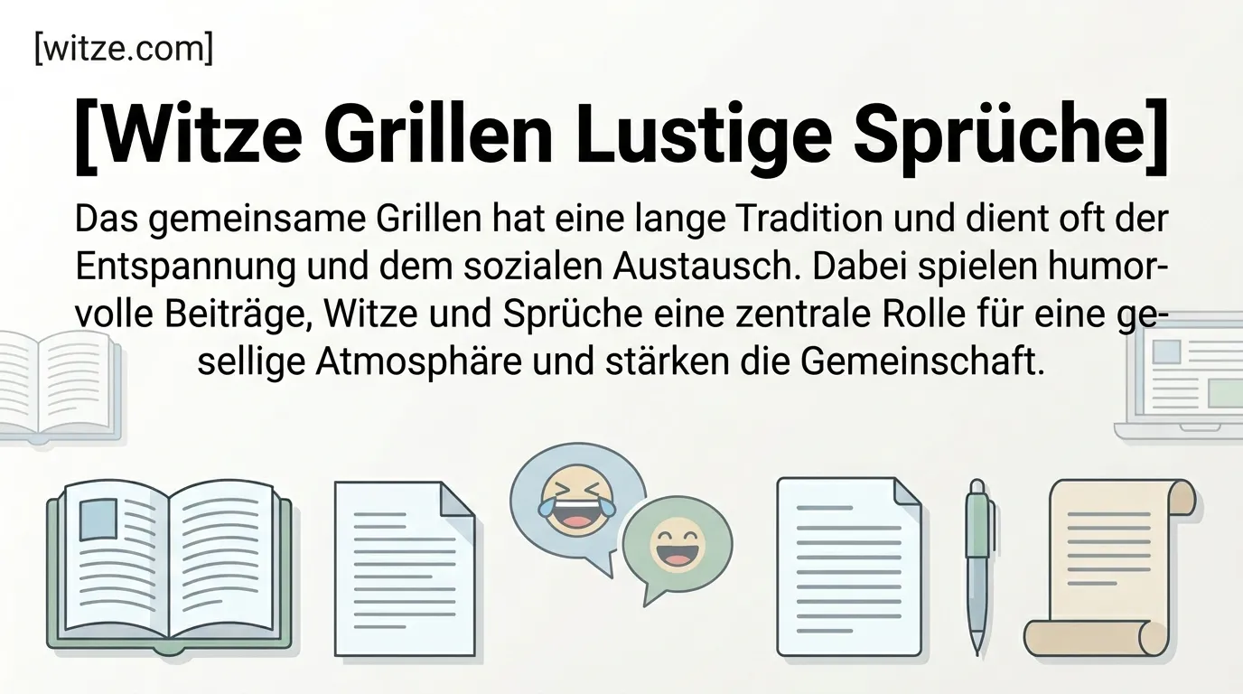 Witze Grillen Lustige Sprüche