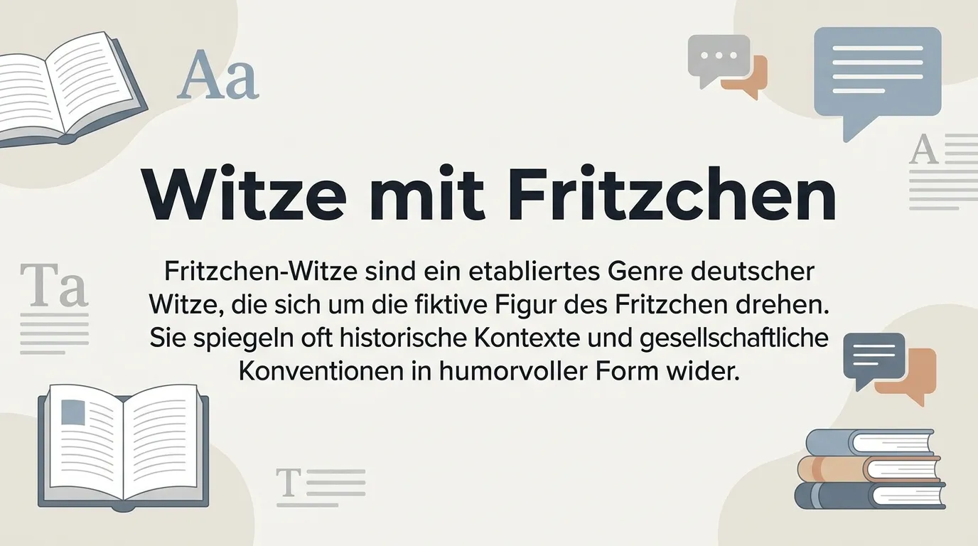 Witze mit Fritzchen