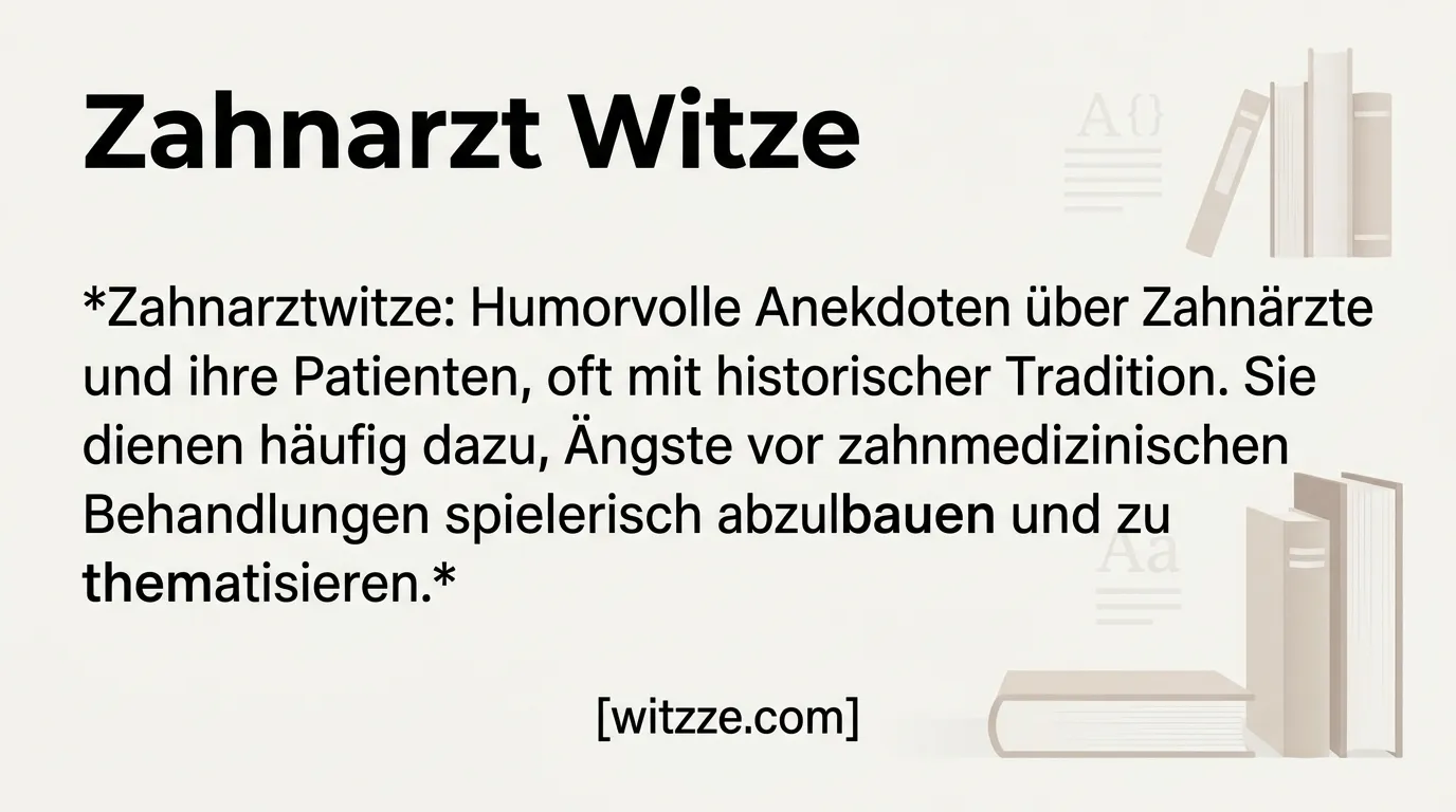 Zahnarzt Witze Zahnarzt Witze
