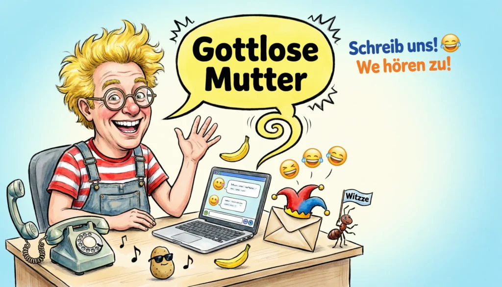 Gottlose Mutter Witze