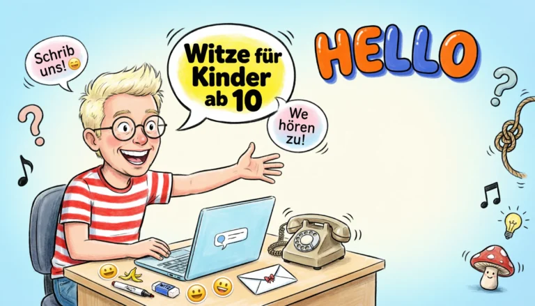 Witze für Kinder ab 10